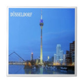 zDE011 DÜSSELDORF uitzichten Duitsland, Tegeltje (Voorkant)