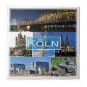 zDE013 KEULEN KÖLN Duitsland, Tegeltje (Voorkant)