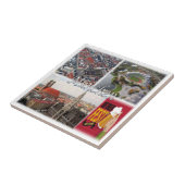 zDE015 MÜNCHEN Duitsland, Tegeltje (Zijkant)