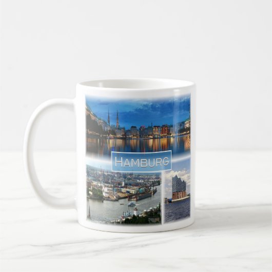 zDE021 HAMBURG Duitsland, Koffiemok (Links)