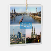 zDE025 COLOGNE KÖLN Duitsland, Europa, Keramisch Ornament (Rechts)