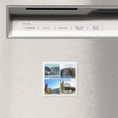 zDE032 THE RHINE VALLEY Germany - Fridge Magneet (Insitu (Vaatwasser))
