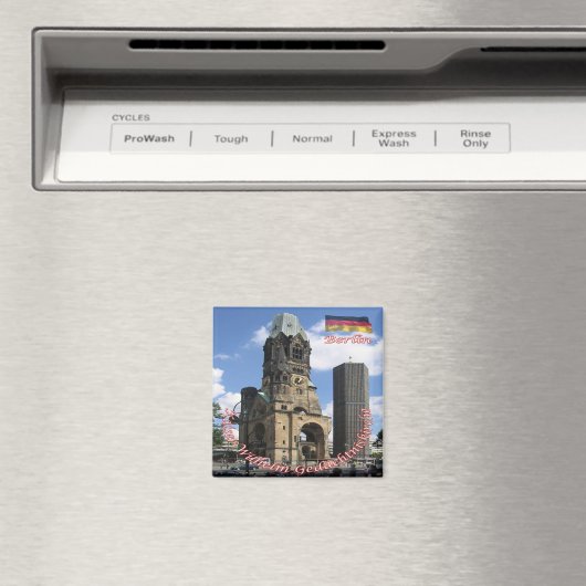 zDE038 BERLIN Kaiser Wilhelm Memorial Church, Magneet (Insitu (Vaatwasser))