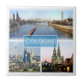zDE043 KEULEN KÖLN Duitsland, Tegeltje (Voorkant)