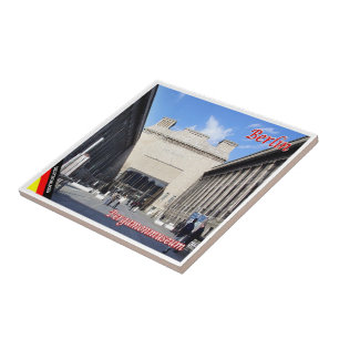 zDE044 BERLIN Pergamon museum Duitsland, Tegeltje