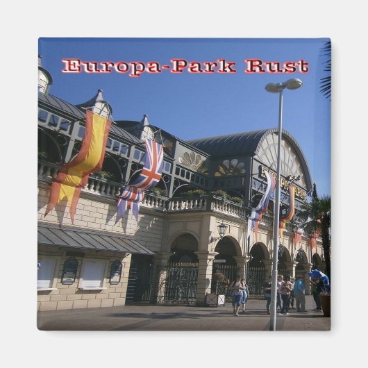zDE047 EUROPA PARK RUST Duitsland - Fridge Magneet (Voorkant)