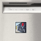 zDE050 BERLIN WALL Duitsland - Fridge Magneet (Insitu (Vaatwasser))