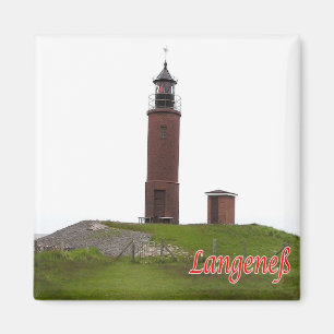 zDE063 LANGENESS VUURTOREN Friese eilanden Magneet