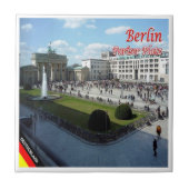 zDE065 BERLIN PARISER PLATZ Duitsland, Tegeltje (Voorkant)