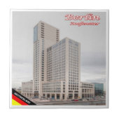 zDE077 BERLIN Zoofenster Duitsland Tegeltje (Voorkant)