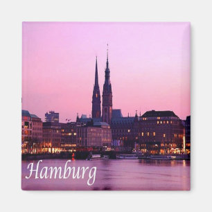 zDE084 HAMBURG, Duitsland Koelkast, Magneet