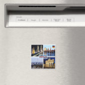 zDE090 BERLIJN Bikini Haus Oberbaum, Koelkast Magneet (Insitu (Vaatwasser))