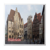 zDE098 HILDESHEIM Duitsland Tegeltje (Voorkant)