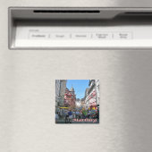 zDE101 MARBURG Wettergasse Duitsland, Koelkast Magneet (Insitu (Vaatwasser))