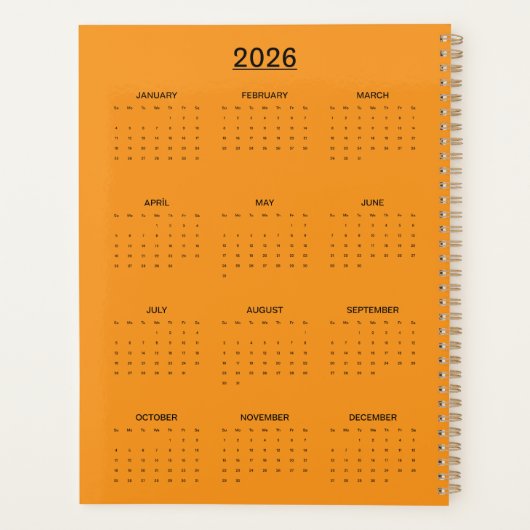 Zdenka Cerny poster by Alphonse Mucha Planner (Achterkant)