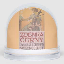 Zdenka Cerny poster by Alphonse Mucha  Sneeuwbol