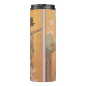 Zdenka Cerny poster van Alphonse Mucha Thermosbeker (Achterkant)