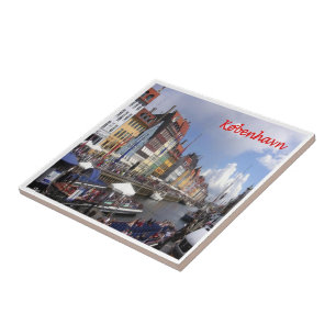 zDK005 Kopenhagen Denemarken, Tegeltje