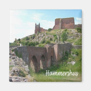 zDK006 HAMMERHSHUS, Friese Eilanden, Koelkast Magneet