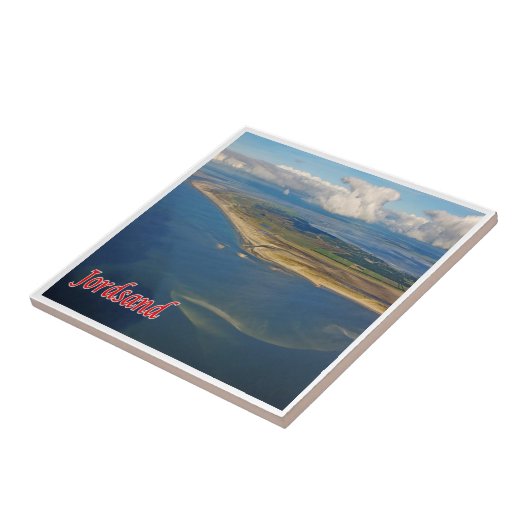 zDK007 JORDSAND Friese Eilanden Denemarken, Tegeltje (Zijkant)