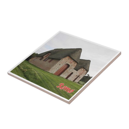 zDK009 ROMO KOMMANDØRG Friese eilanden, Tegeltje (Zijkant)