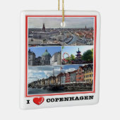 zDK014 COPENHAGEN KOPENHAGEN I LIEFT, Keramisch Ornament (Rechts)