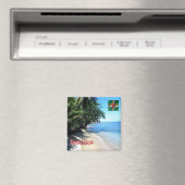 zDM010 DOMINICA, Calibishie, Panorama, Fridge Magneet (Insitu (Vaatwasser))