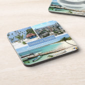 zDO005 DOMINICAN REPUBLIC, Mosaic, Amerika, Bier Onderzetter (Linkerzijde)