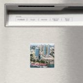 zDO006 SANTO DOMINGO, Malecon Center, Fridge Magneet (Insitu (Vaatwasser))