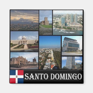 zDO009 SANTO DOMINGO, Dominicaanse Republiek, Frid Magneet