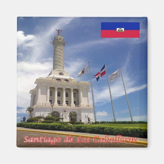 zDO013 SANTIAGO DE LOS CABALLELOS, Fridge Magneet (Voorkant)
