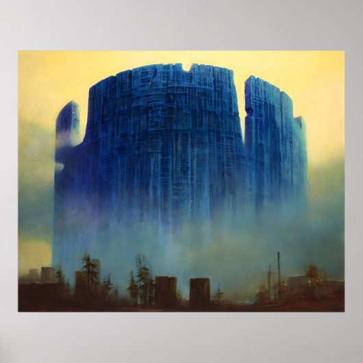 Zdzislaw Beksinski art Poster (Voorkant)