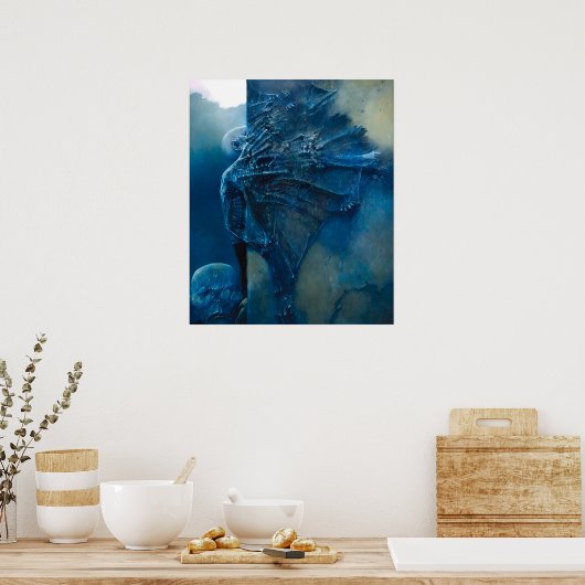 Zdzislaw Beksinski art Poster (Keuken)