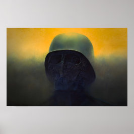 Zdzislaw Beksinski art style Poster