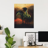 Zdzislaw Beksinski art style Poster (Thuiskantoor)