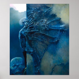 Zdzislaw Beksinski kunst Poster