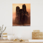Zdzislaw Beksinski kunstschilderij Poster (Keuken)