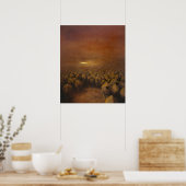 Zdzislaw Beksinski kunststijl Poster (Keuken)