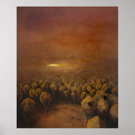 Zdzislaw Beksinski kunststijl Poster
