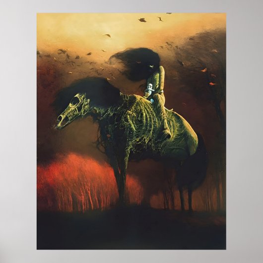 Zdzislaw Beksinski kunststijl Poster (Voorkant)