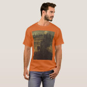 Zdzislaw Beksinski meisje retro T-shirt (Voorkant volledig)