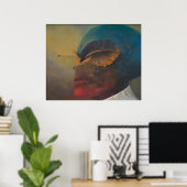 Zdzislaw Beksinski schilderij Poster (Thuiskantoor)