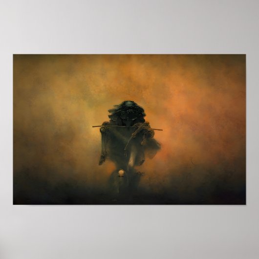 Zdzislaw Beksinski schilderij Poster (Voorkant)
