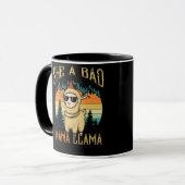 Ze A Bad Llama Moederdag Vintage Mok (Voorkant links)