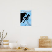 Ze Bereikte De Bergtop: Sterke Vrouwen Poster (Keuken)