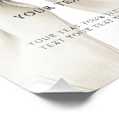 Ze binden de knoop Vrijgezellenfeest een tafel tek Foto Afdruk (Hoek)