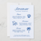 Ze bindt de knoop aan een elegante hand getekend kaart (Achterkant)