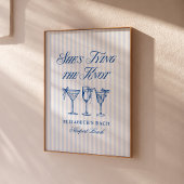 Ze bindt de knoop aan een elegante hand getekend poster