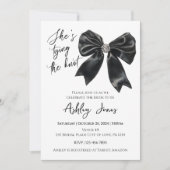 Ze bindt de knoop coquette Vrijgezellenfeest uit t Kaart (Voorkant)