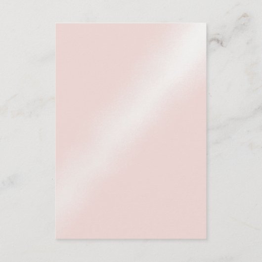 Ze bindt de knoop roze strik vrijgezellenfeest informatiekaartje (Achterkant)